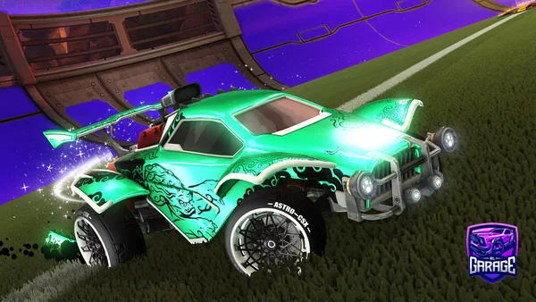 A Rocket League car design from MrHybrid7541
