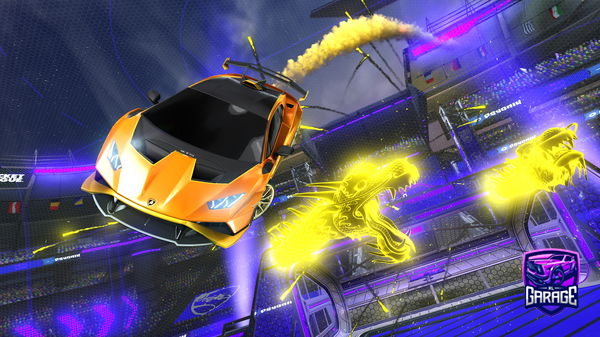 A Rocket League car design from Frixty