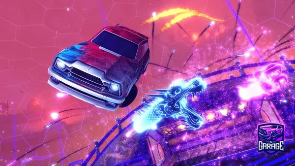 A Rocket League car design from moistj