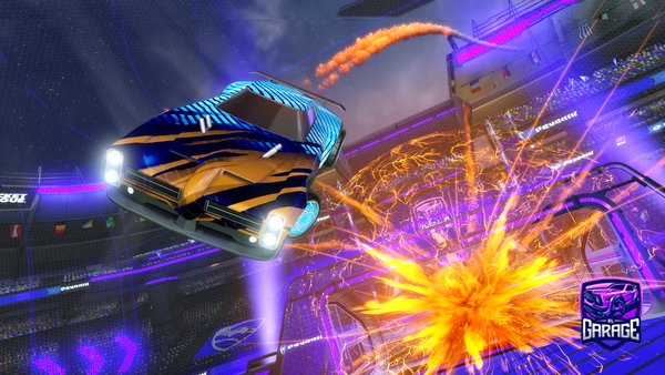 A Rocket League car design from Ppoorrguuy