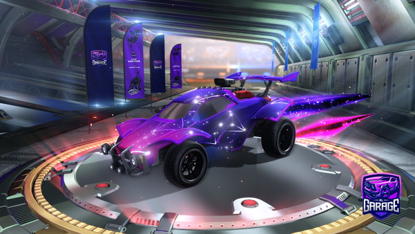 A Rocket League car design from Zephyruwu