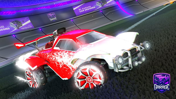 A Rocket League car design from LRH-Ninjaaahhh