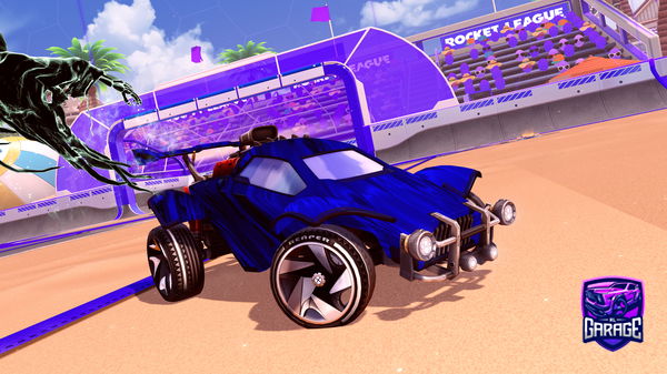 A Rocket League car design from kartxffel