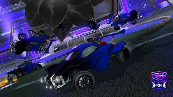 A Rocket League car design from RustyTires4