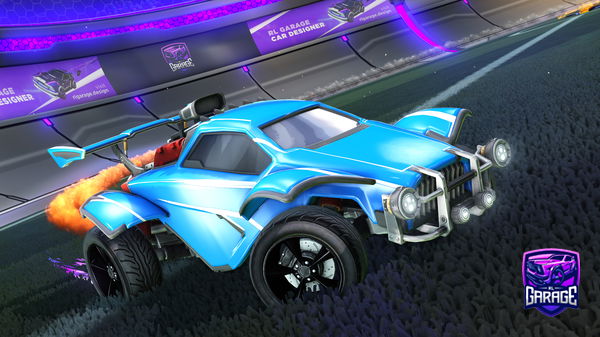 A Rocket League car design from kiwii__