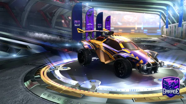 A Rocket League car design from sobuka