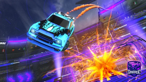 A Rocket League car design from SrNight999