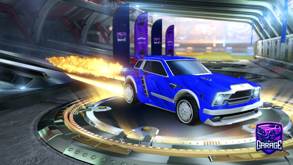 A Rocket League car design from joshiegaming