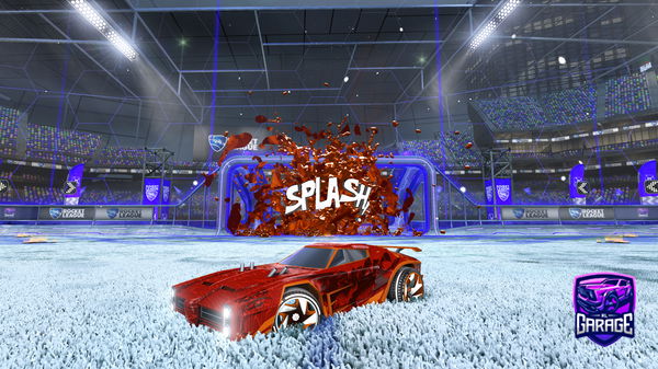 A Rocket League car design from MonsterKing25