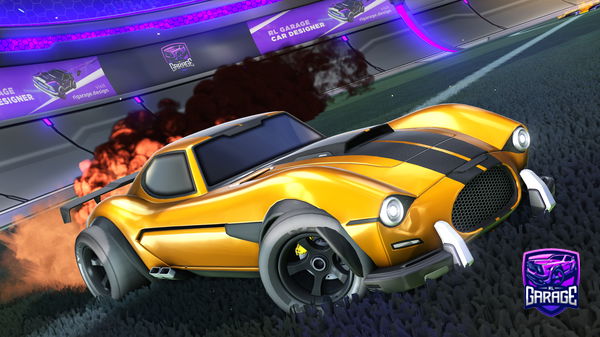 A Rocket League car design from Shinjoku