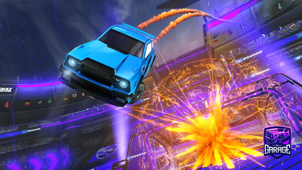 A Rocket League car design from JaredW