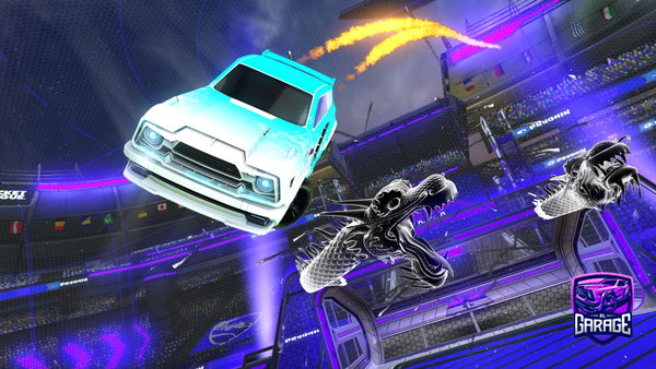 A Rocket League car design from BigCityBaby5499