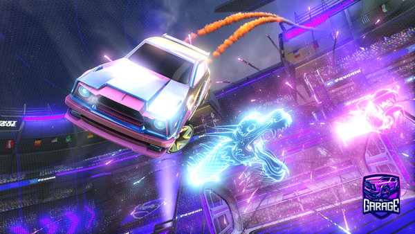 A Rocket League car design from Mislind
