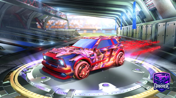 A Rocket League car design from yarik_tigr
