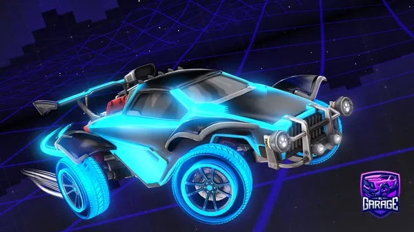 A Rocket League car design from frick_my_tm8