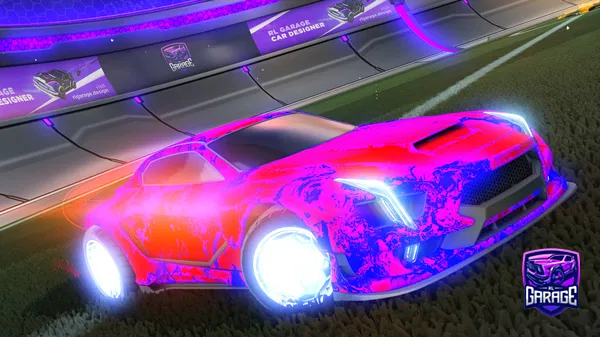 A Rocket League car design from Wingfeather