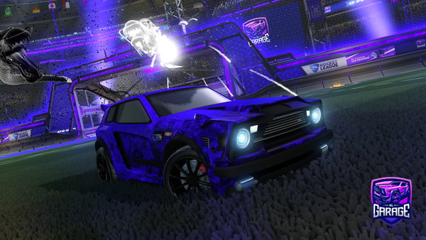 A Rocket League car design from CountlessPlayz