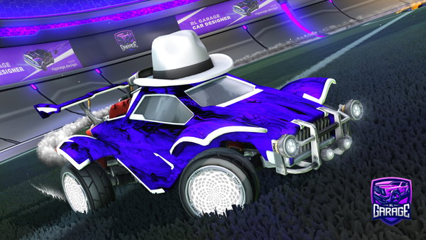 A Rocket League car design from CAPRISUN_MONKE-y