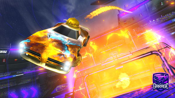 A Rocket League car design from C00kieMaster394