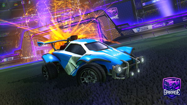 A Rocket League car design from spythe