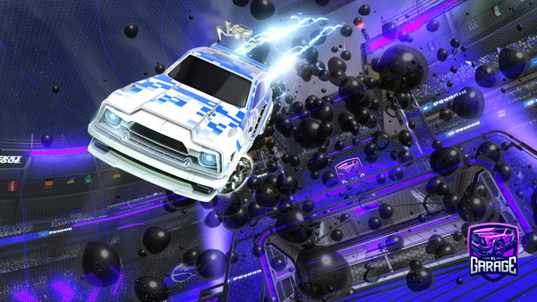 A Rocket League car design from MsGropin