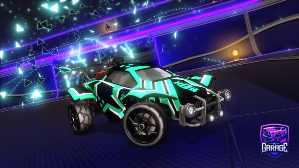 A Rocket League car design from paburo