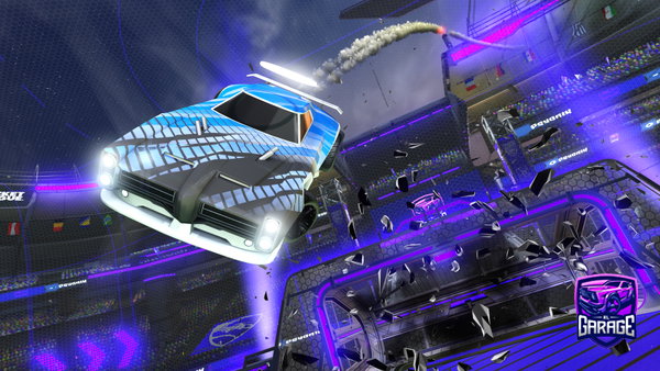 A Rocket League car design from Bigpapa123