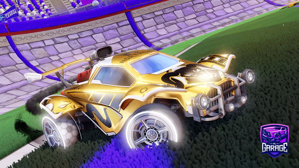 A Rocket League car design from iSvod