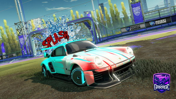 A Rocket League car design from Rocketleagueplayer7