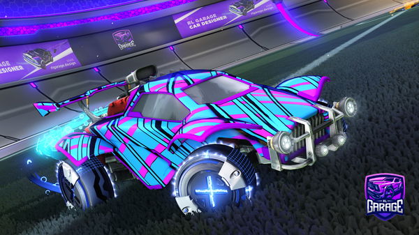 A Rocket League car design from Shooteo2313