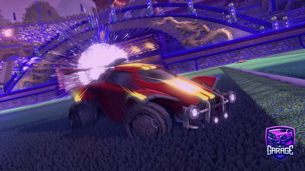 A Rocket League car design from Cripigamer