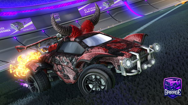 A Rocket League car design from Putzer