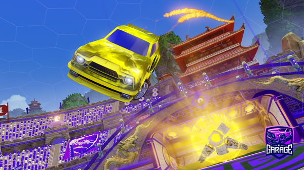 A Rocket League car design from Mariosept07