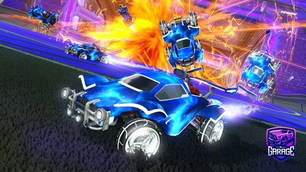 A Rocket League car design from Viratela