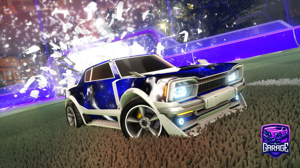 A Rocket League car design from hashna