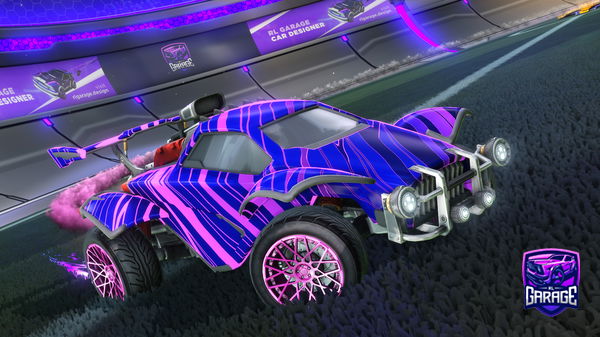 A Rocket League car design from Friendly_Velja