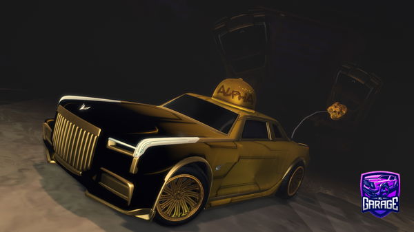 A Rocket League car design from SpaceCoyoteKACHOW