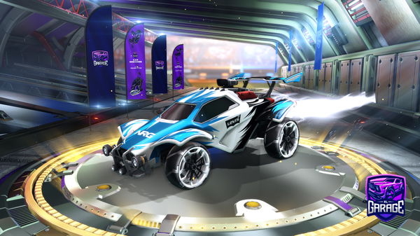 A Rocket League car design from Tapin