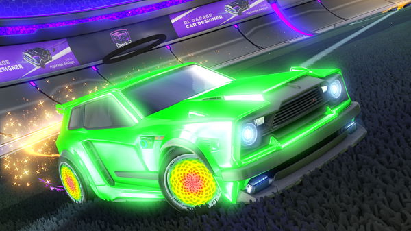 A Rocket League car design from BTD_SLIME