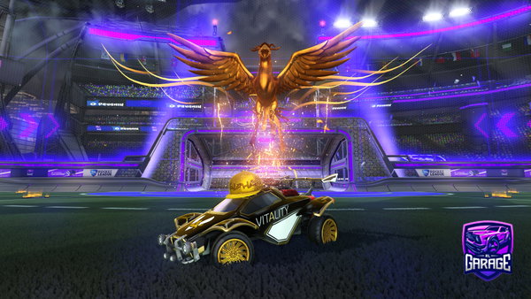 A Rocket League car design from ItzMegaDrip