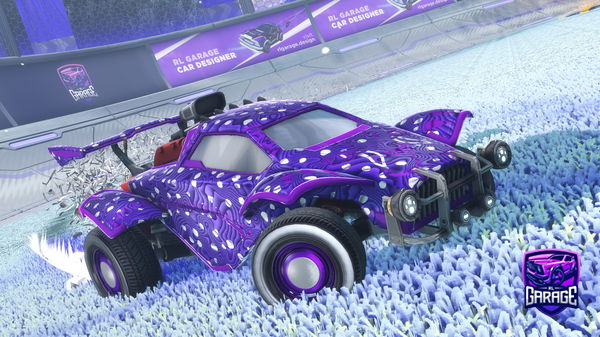 A Rocket League car design from Ocinn