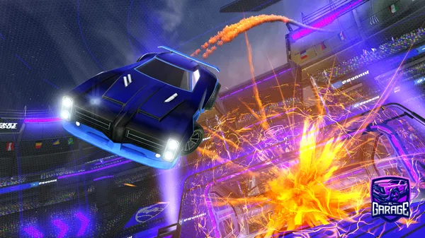 A Rocket League car design from iggybz13