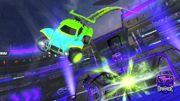 A Rocket League car design from AqibM69