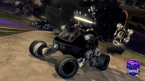 A Rocket League car design from Emi217E