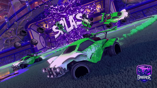 A Rocket League car design from alberito