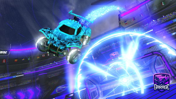 A Rocket League car design from W9VER