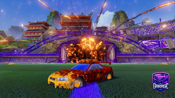 A Rocket League car design from Olindevos