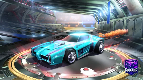A Rocket League car design from FivexLiveRezo