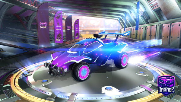 A Rocket League car design from IwantZombas77
