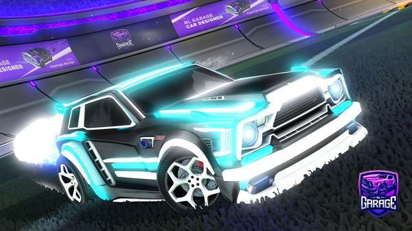 A Rocket League car design from NRG_dhidby